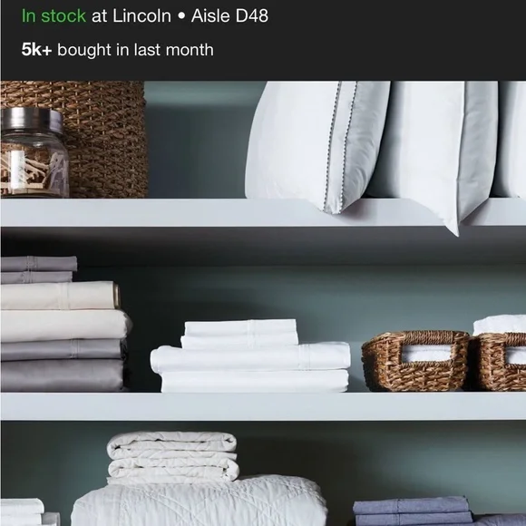 NEW THRESHOLD WHITE Full‎ SHEET SET - Picture 5 of 5